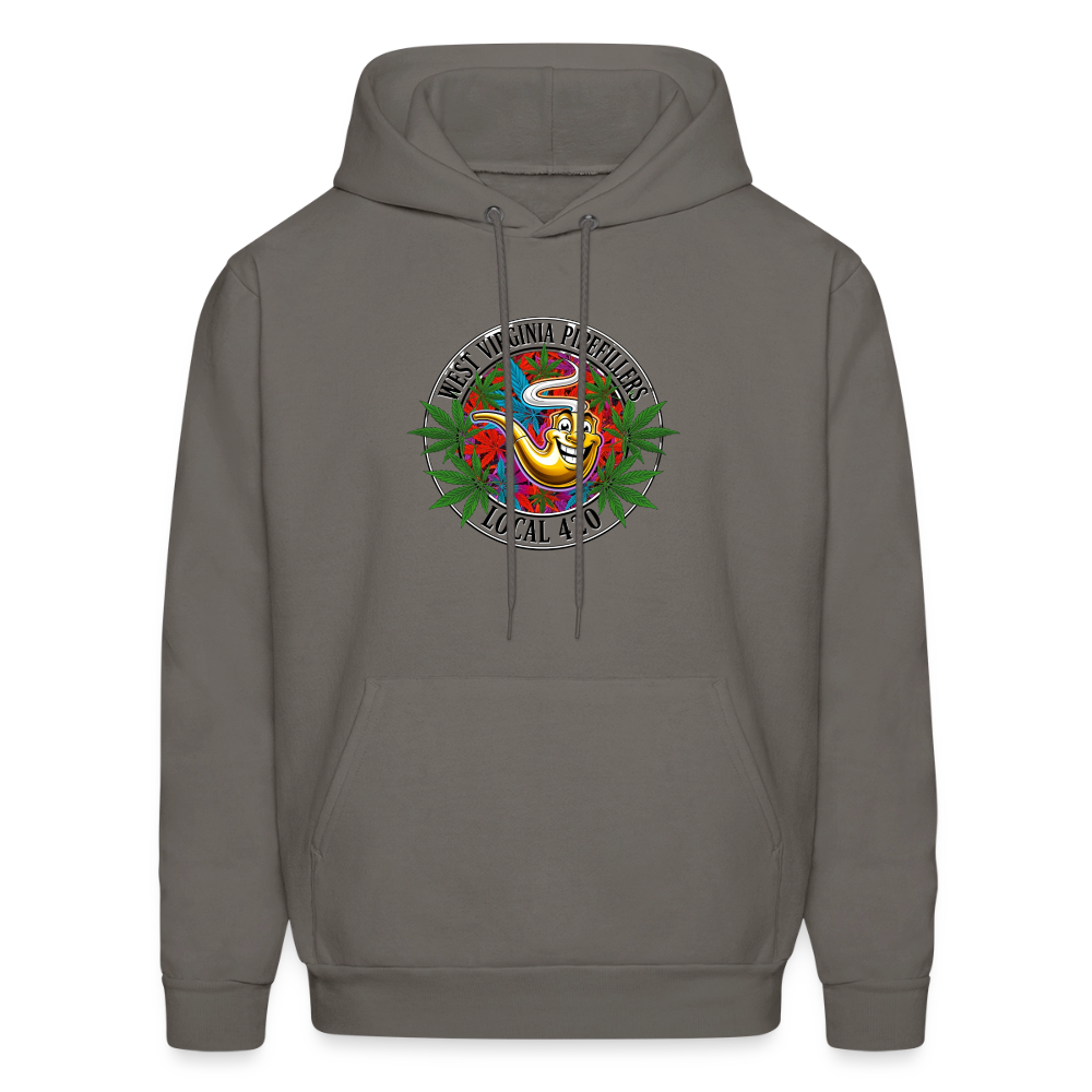 WEST VIRGINIA  PIPEFILLERS LOCAL 420 Men's Hoodie - asphalt gray