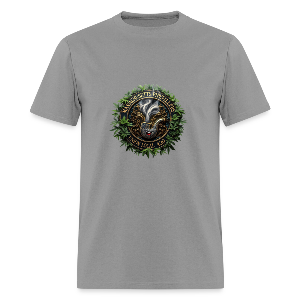 MASSACHUSETTS PIPEFILLERS UNION LOCAL 420 Men's T-Shirt - rock