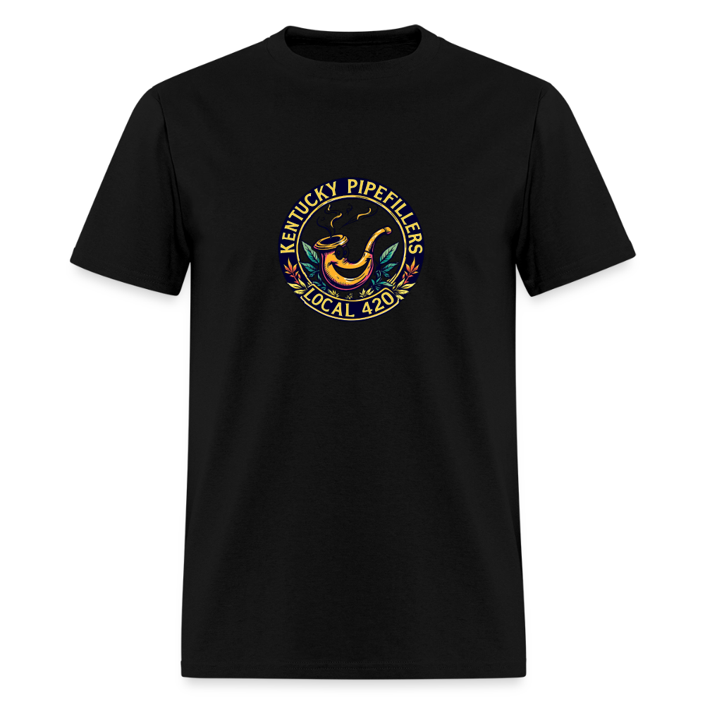 KENTUCKY  PIPEFILLERS LOCAL 420 Men's T-Shirt - black