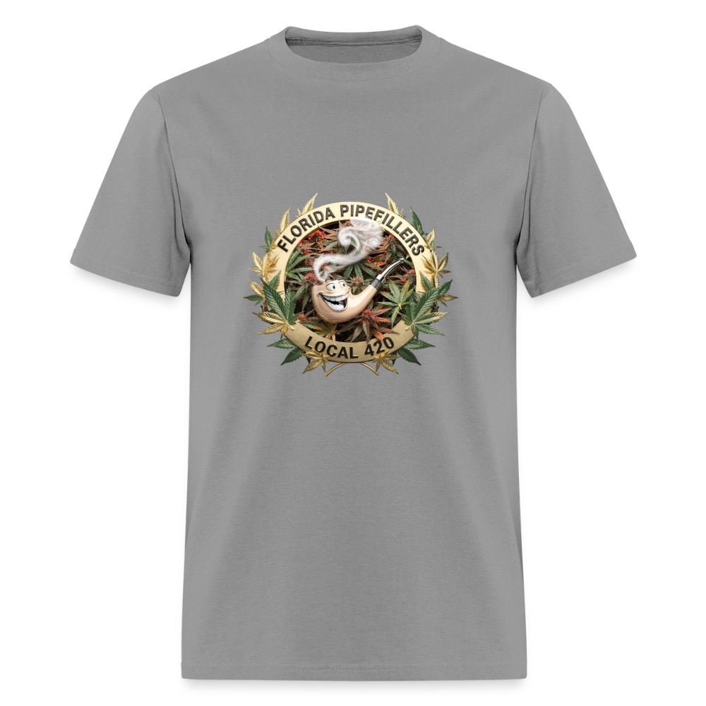 FLORIDA PIPEFILLERS LOCAL 420 Men's T-Shirt - rock