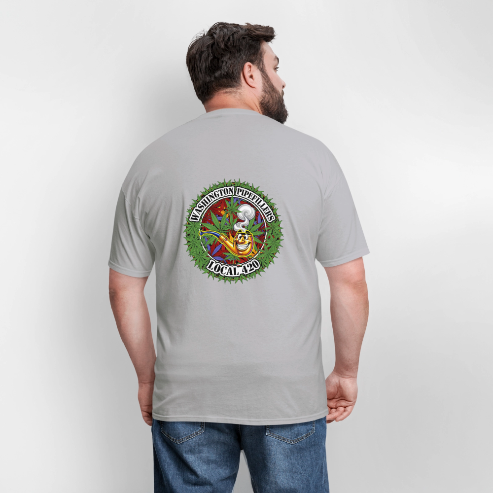 WASHINGTON PIPEFILLERS LOCAL 420 F/B DESIGN Men's T-Shirt - rock