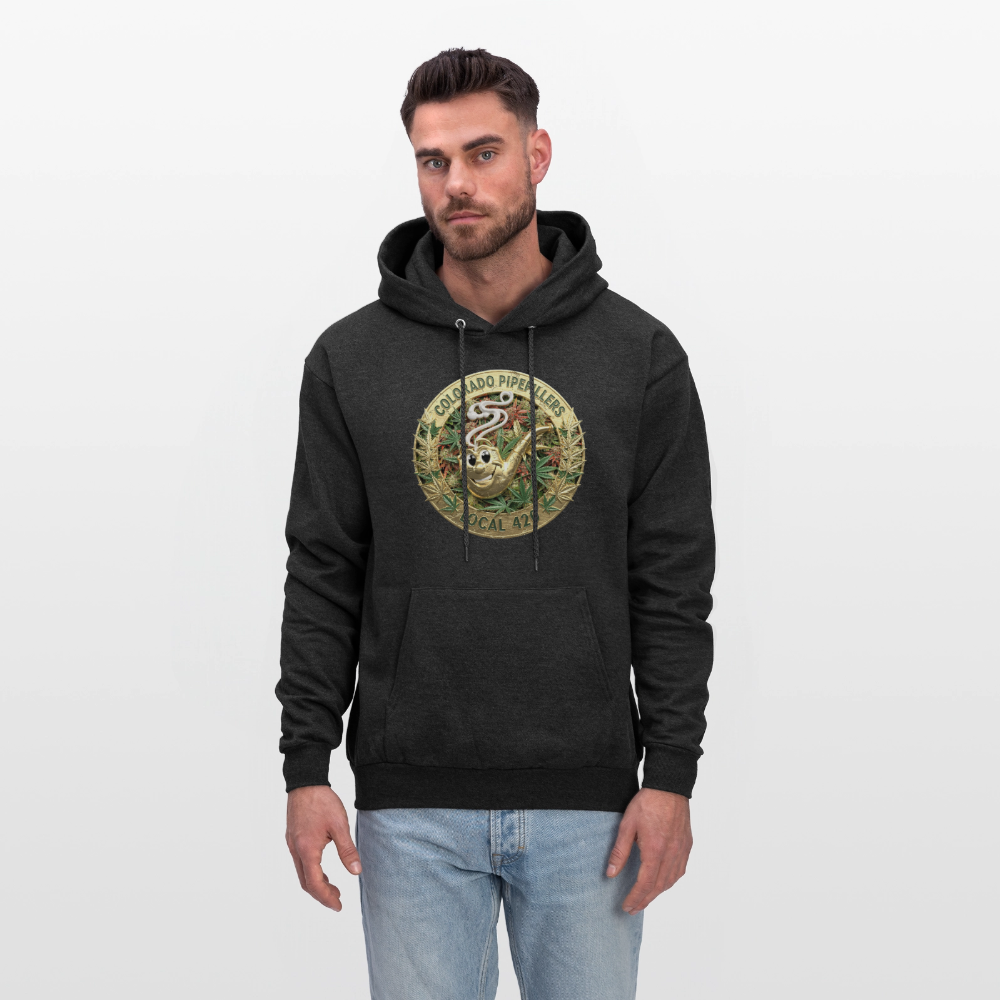 COLORADO PIPEFILLERS LOCAL 420 Men's Hoodie - charcoal grey