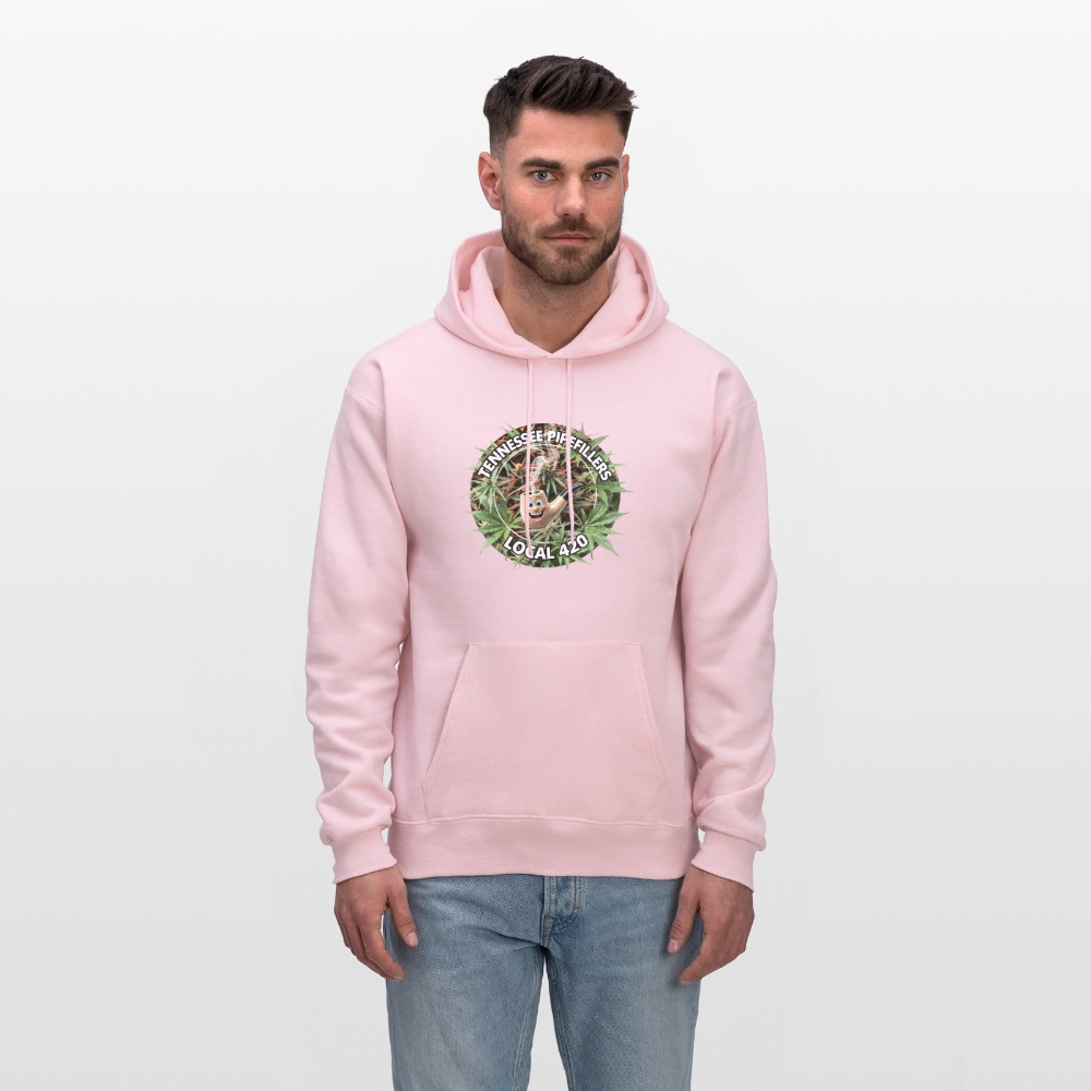 TENNESSEE PIPEFILLERS LOCAL 420 F/B DESIGN Men's  Hoodie - pale pink
