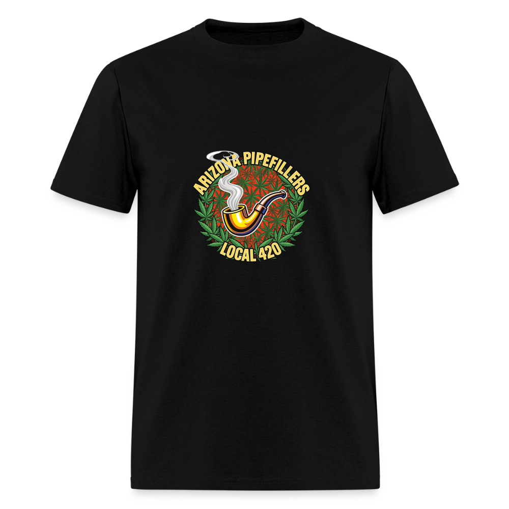 ARIZONA PIPEFILLERS LOCAL 420 MEN'S T-Shirt - black