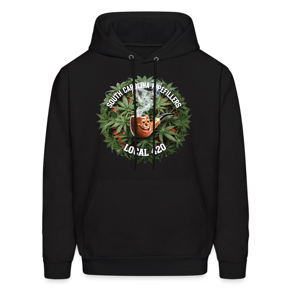 SOUTH CAROLINA PIPEFILLERS LOCAL 420 F/B DESIGN Men's Hoodie - black