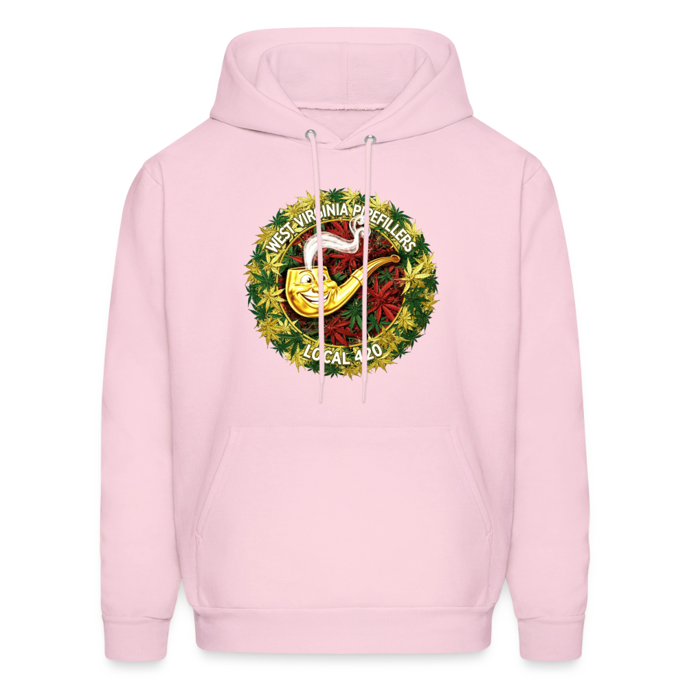 WEST VIRGINIA PIPIEFILLERS LOCAL 420 Men's Hoodie - pale pink