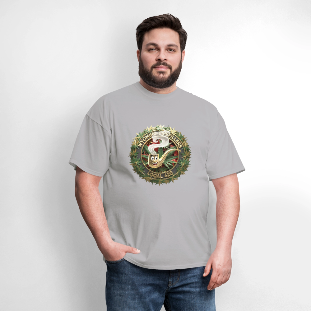 WYOMING PIPEFILLERS LOCAL 420 Men's T-Shirt - rock