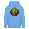 RHODE ISLAND PIPEFILLERS LOCAL 420 F/B DESIGNS Men's Hoodie - carolina blue