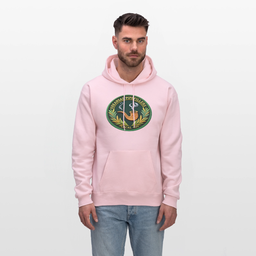ARKANSAS PIPEFILLERS LOCAL 420  Men's T-Shirt - pale pink