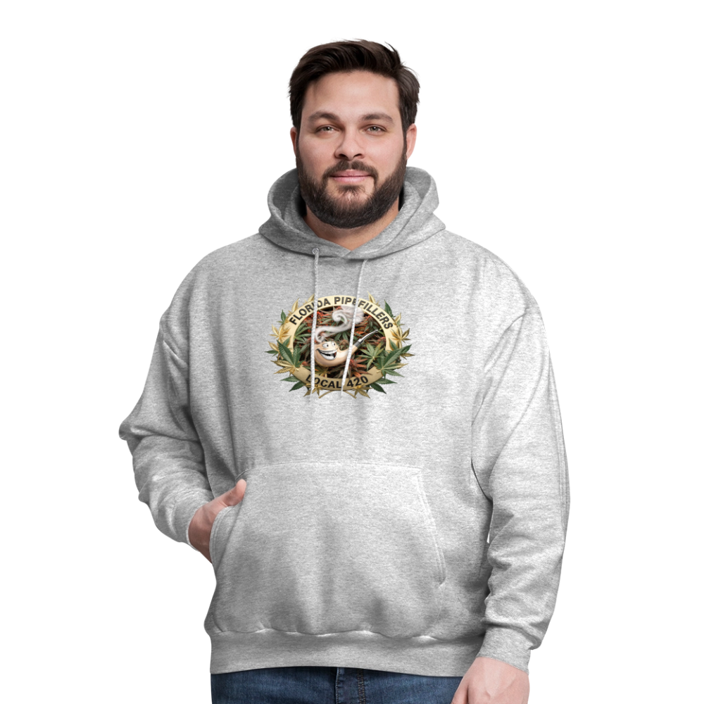 FLORIDA PIPEFILLERS LOCAL 420 Men's Hoodie - heather gray