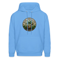 MASS PIPEFILLERS LOCAL 420 2 EMBLEM Men's Hoodie - carolina blue
