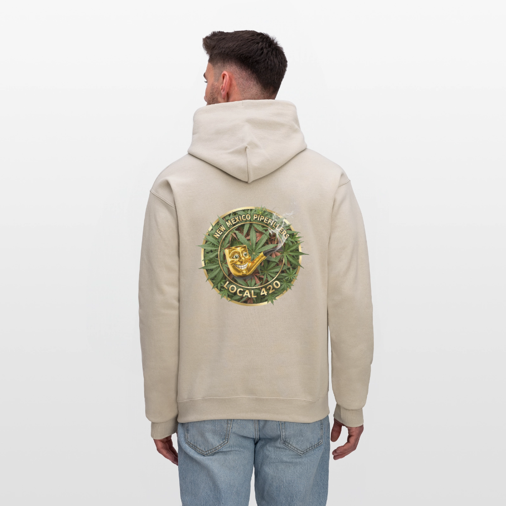 NEW MEXICO PIPEFILLERS LOCAL 420 Men's Hoodie - Sand