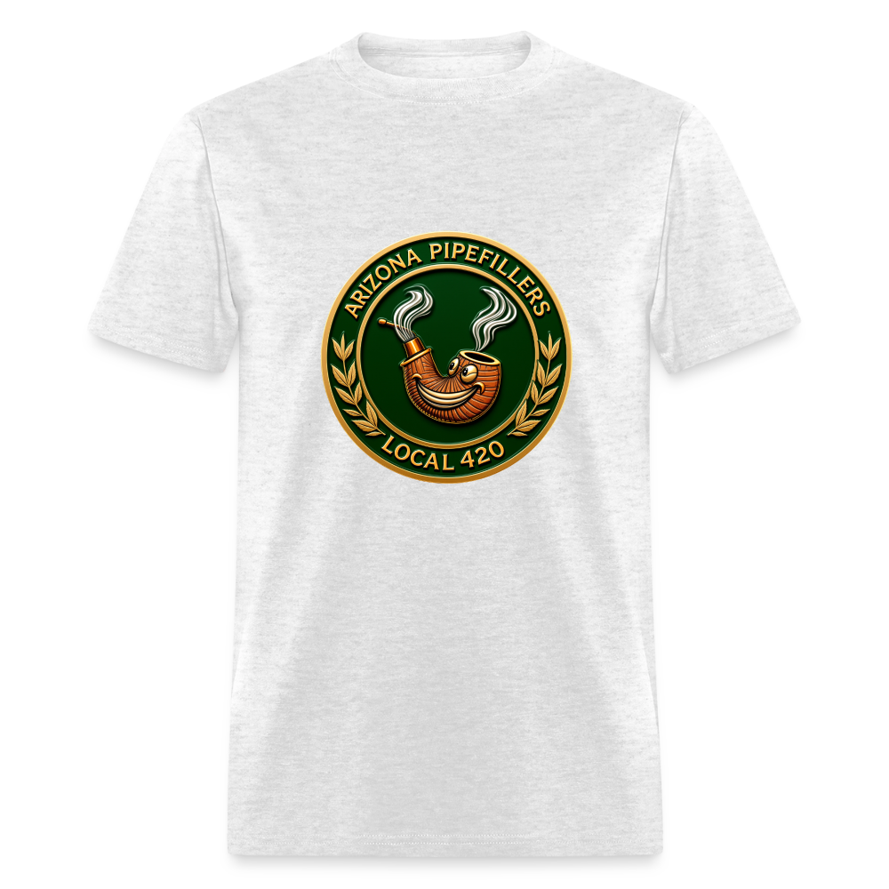 ARIZONIA PIPEFILLERS LOCAL 420 Men's T-Shirt - light heather gray