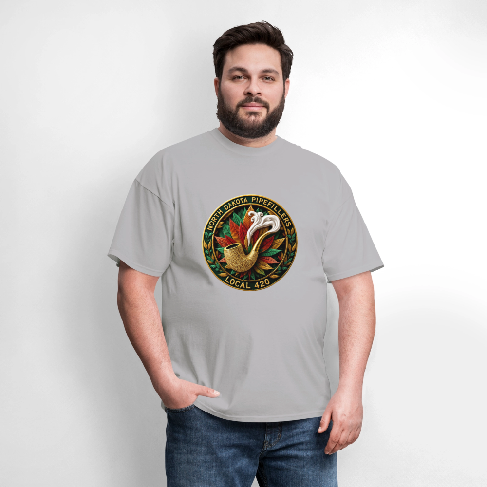 NORTH DAKOTA PIPEFILLERS LOCAL 420 Men's Tee shirt - rock