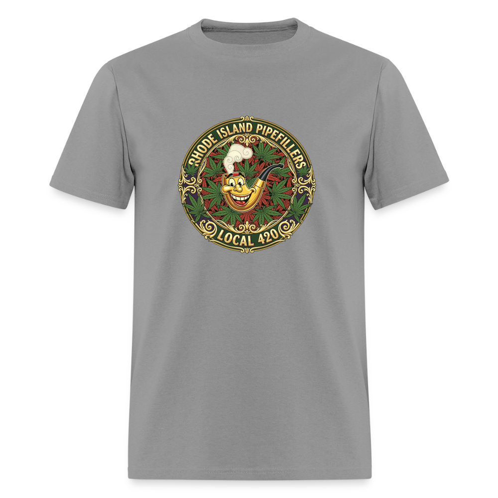 TEXAS PIPEFILLERS LOCAL 420 Men's T-Shirt - rock