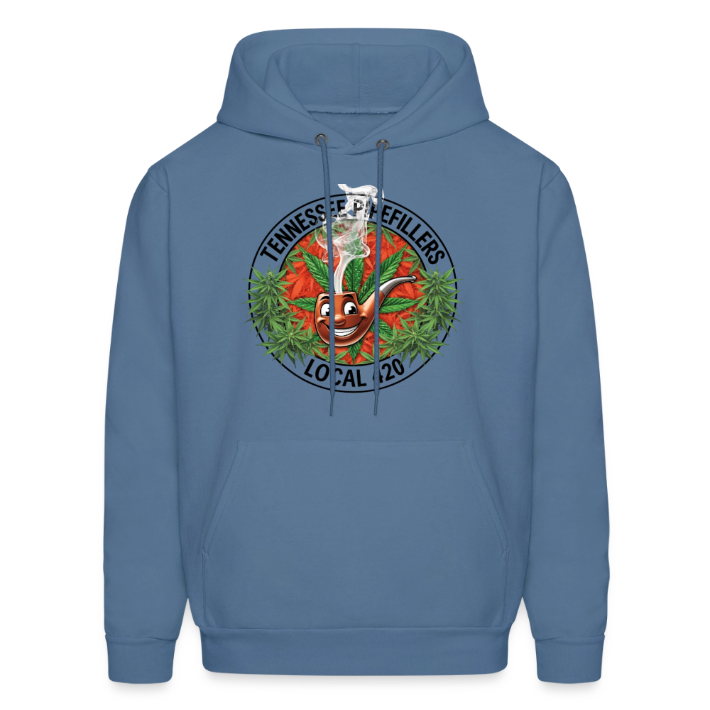 TENNESSEE PIPEFILLERS LOCAL 420 Men's Hoodie - denim blue