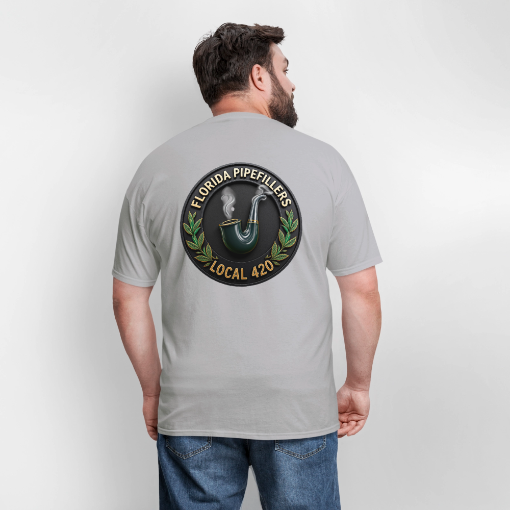 FLORIDA PIPEFILLERS LOCAL 420 F/B DESIGN Men's T-Shirt - rock