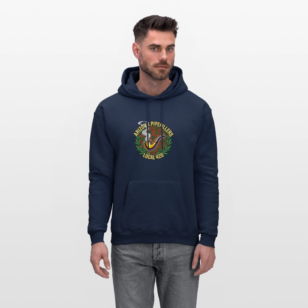 ARIZONA PIPEFILLERS LOCAL 420 F/B DESIGN Men's Hoodie - navy