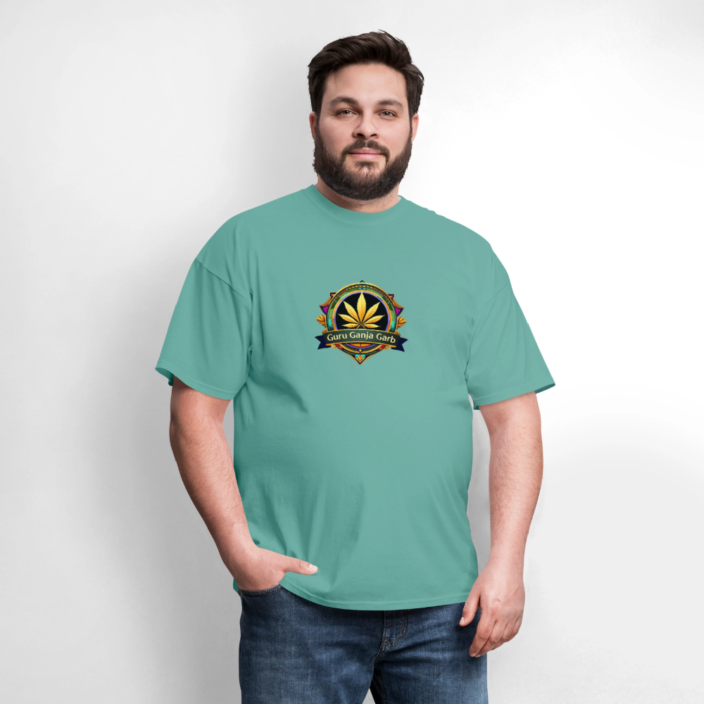 OFFICAL GURU GANJA GARB  GGG Men's T-Shirt - aquatic