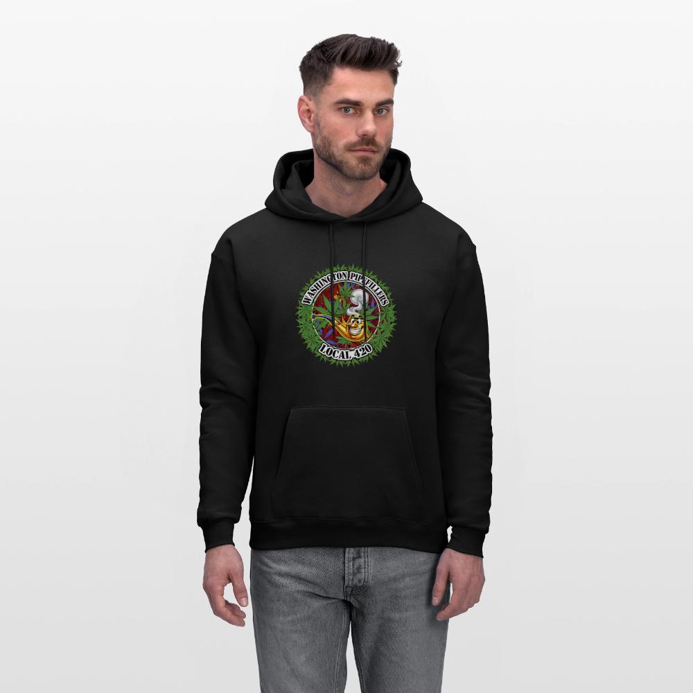 WASHINGTON PIPEFILLERS LOCAL 420 F/B DESIGN Men's Hoodie - black