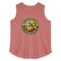 UTAH PIPEFILLERS LOCAL 420 Women's Curvy Relaxed Tank Top - mauve