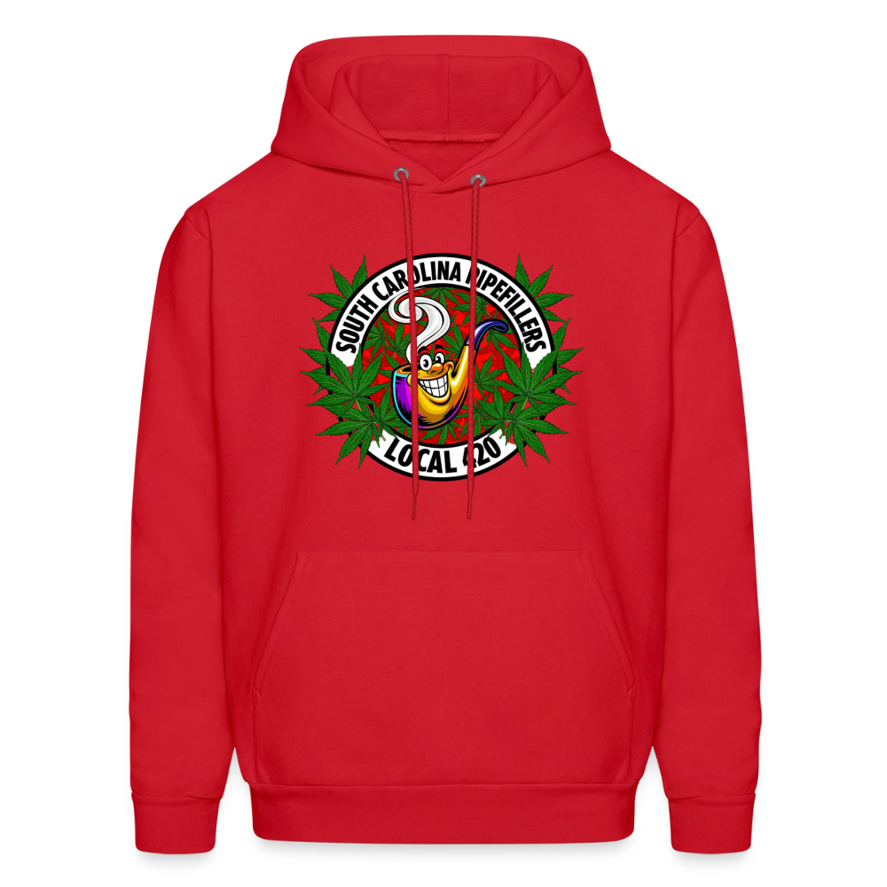 SOUTH CAROLINA PIPEFILLERS LOCAL 420 Men's Hoodie - red