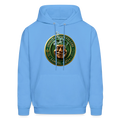 CONNECTICUT PIPEFILLERS LOCAL 420 F/B DESIGN Men's  Hoodie - carolina blue